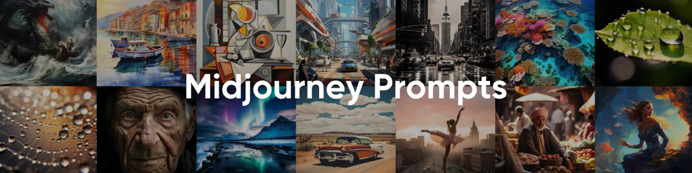 Midjourney提示词示例 - AI艺术创作技巧