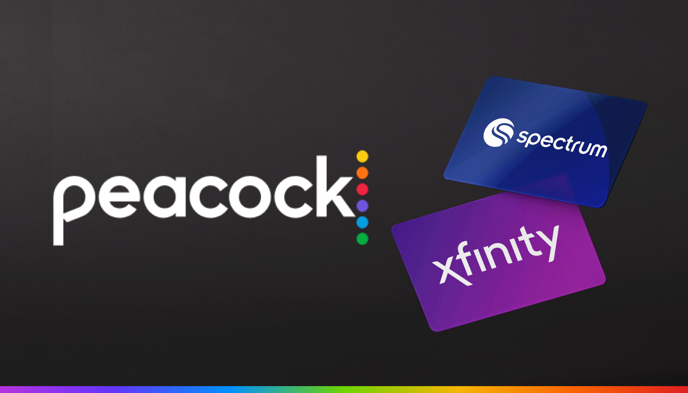 Xfinity和Spectrum运营商Peacock捆绑优惠