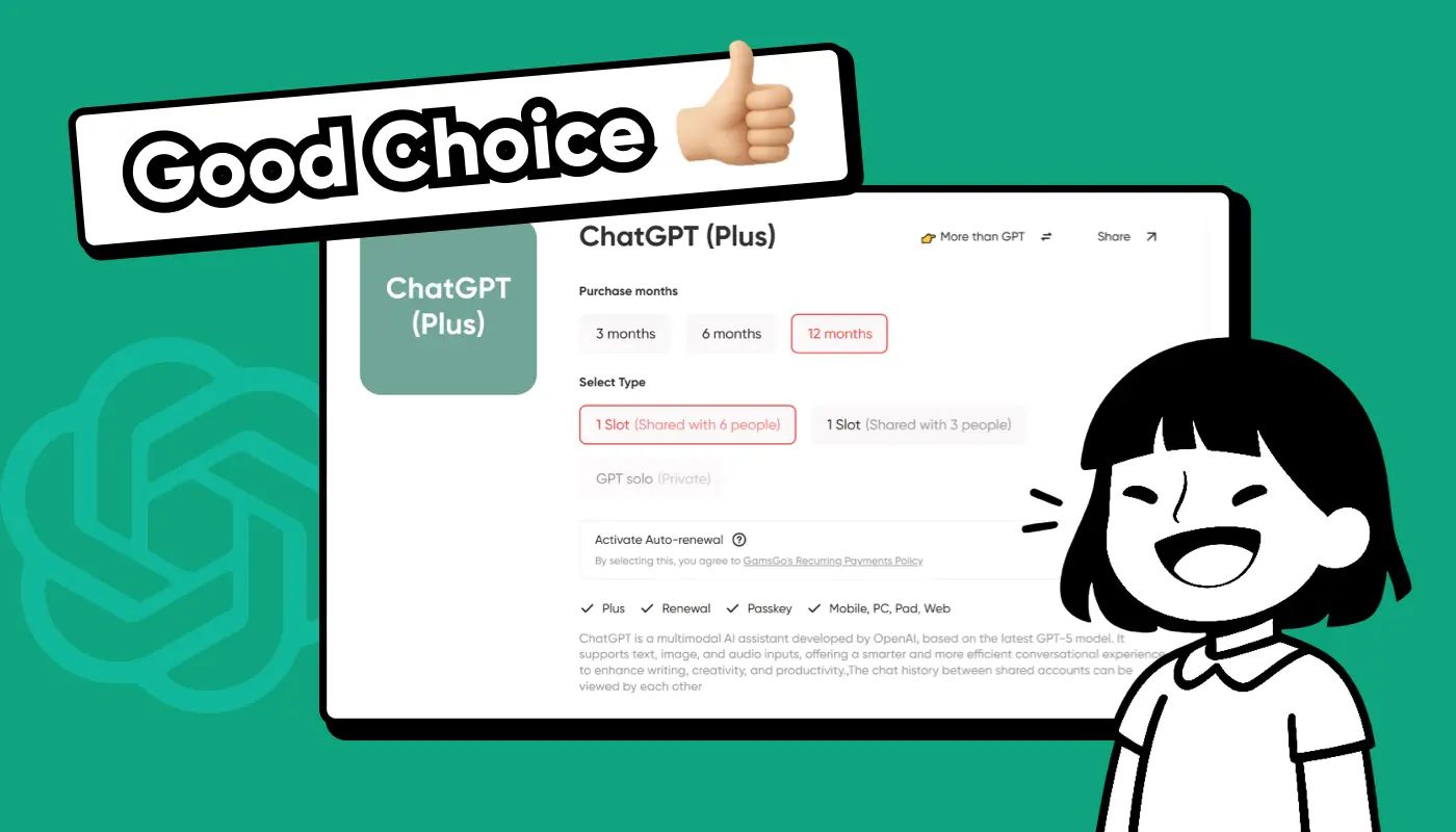 环球巴士ChatGPT Plus优惠订阅价格