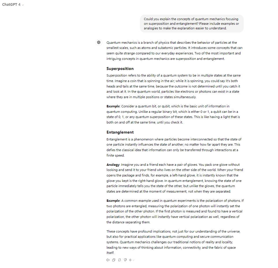 ChatGPT 4教育学习辅助功能演示