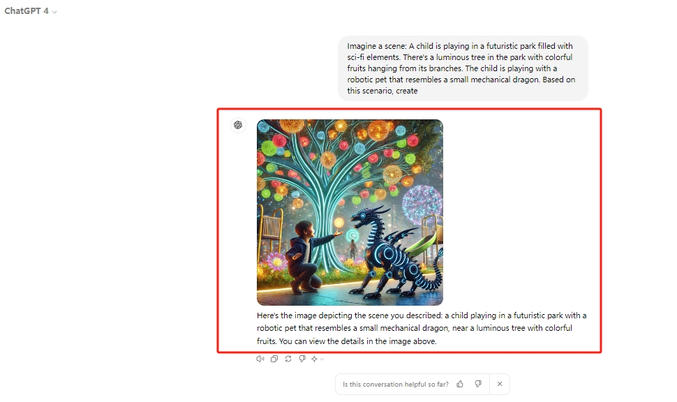 ChatGPT 4多媒体娱乐内容生成功能演示