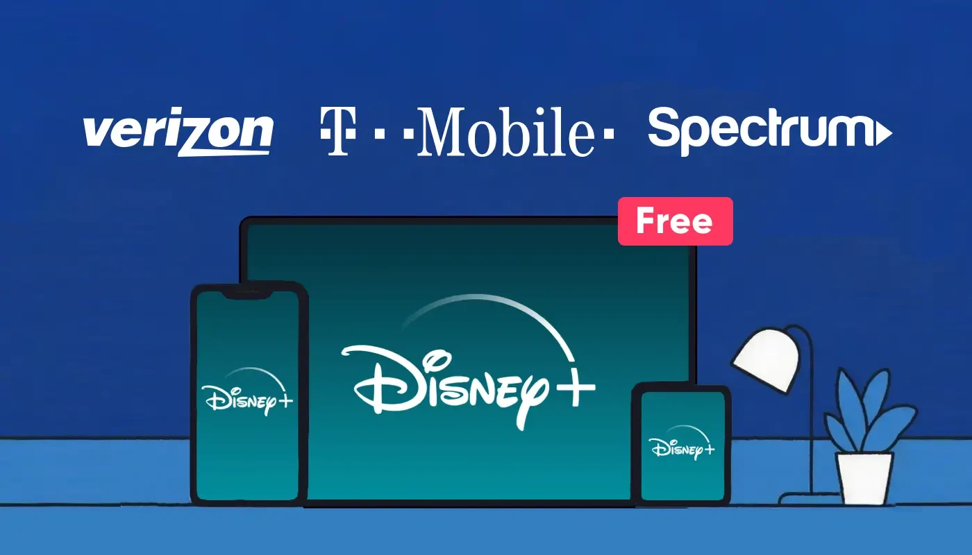 通过运营商套餐免费获得Disney Plus - Verizon、T-Mobile和Spectrum优惠对比