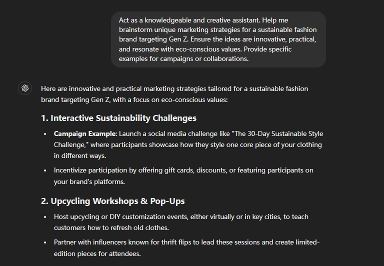 ChatGPT集思广益解答疑问演示