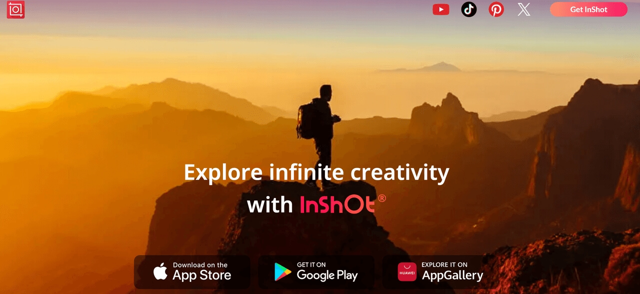 InShot移动剪辑应用 - 短视频编辑工具