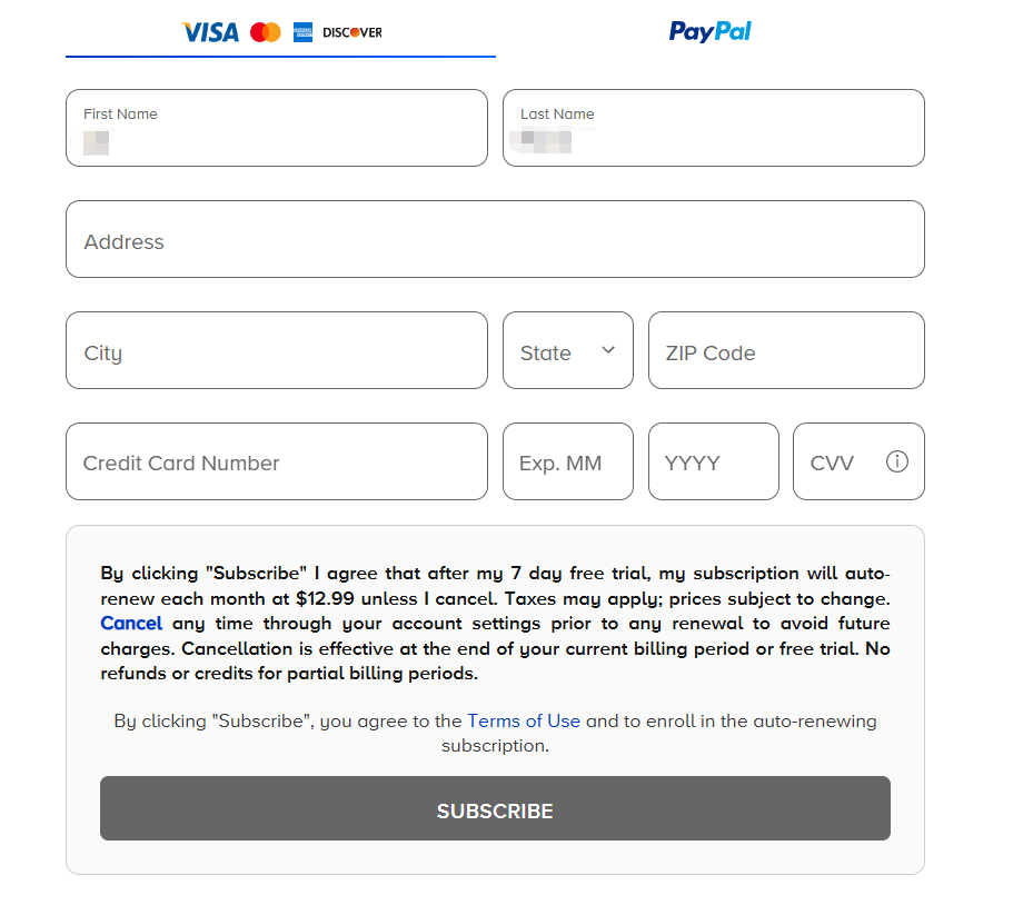派拉蒙信用卡绑定步骤