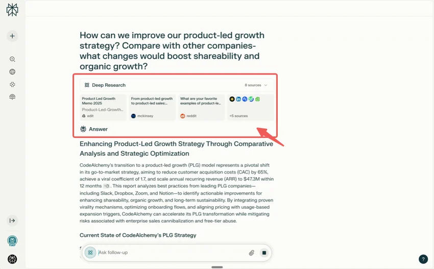 什么是Perplexity AI功能界面展示